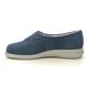 Hotter Slippers - Denim Suede - 3821/73 WRAP VEL