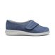 Hotter Slippers - Denim Suede - 3821/73 WRAP VEL