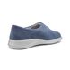 Hotter Slippers - Denim Suede - 3821/73 WRAP VEL