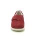 Hotter Slippers - Red suede - 3822/83 WRAP VEL