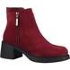 Hush Puppies Ankle Boots - Wine - HP-39634-73993 Adele