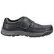 Hush Puppies Riptape Shoes - Black - HPM2000-117-1 Casper