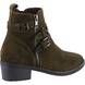 Hush Puppies Ankle Boots - Khaki - HP-32869-73906 Jenna