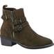 Hush Puppies Ankle Boots - Khaki - HP-32869-73906 Jenna