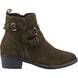 Hush Puppies Ankle Boots - Khaki - HP-32869-73906 Jenna