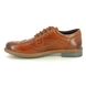 Hush Puppies Brogues - Tan Leather - 36710-68545 JAYDEN BROGUE