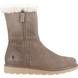 Hush Puppies Mid Calf Boots - Taupe - HP-39633-73991 Mary