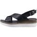 Hush Puppies Comfortable Sandals - Black - 36627-68327 Saphira