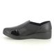 IMAC Comfort Slip On Shoes - Black Patent Leather - 5500/1400011 AMALIA