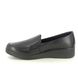 IMAC Comfort Slip On Shoes - Black leather - 5450/1400011 AMALIA GEORGIA