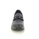 IMAC Comfort Slip On Shoes - Black leather - 7630/1400011 ESTHER