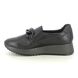 IMAC Comfort Slip On Shoes - Black leather - 7630/1400011 ESTHER