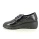 IMAC Wedge Shoes - Black patent - 5260/4200011 JENIFER LACE