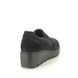 IMAC Wedge Shoes - Black Suede - 5250/7150011 JENIFER SLIP ON