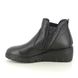 IMAC Ankle Boots - Black leather - 5288/1400011 JENIFER TEX LBW