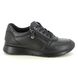 IMAC Lacing Shoes - Black leather - 6180/1400011 KATIA ZIP LACE