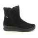 IMAC Ankle Boots - Black Suede - 6529/7150011 KENIA  LO TEX