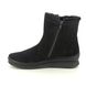 IMAC Ankle Boots - Black Suede - 6529/7150011 KENIA  LO TEX