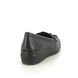 IMAC Loafers - Black leather - 5630/1400011 MARATEA WEDGE