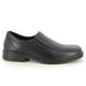 IMAC Slip-on Shoes - Black leather - 0010/28260011 URBAN SLIP ON