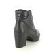 IMAC Heeled Boots - Black leather - 7350/1400011 VICKY  LACE