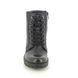 IMAC Heeled Boots - Black leather - 7350/1400011 VICKY  LACE