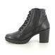 IMAC Heeled Boots - Black leather - 7350/1400011 VICKY  LACE