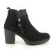 IMAC Heeled Boots - Black suede - 7361/7150011 VICKY  ZIP