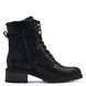 Jana Lace Up Boots - Black - 25267/43001 BARON ABI ZIP