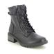 Jana Lace Up Boots - Black - 25267/43001 BARON ABI ZIP