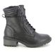 Jana Lace Up Boots - Black - 25267/43001 BARON ABI ZIP