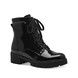 Jana Biker Boots - Black patent - 25263/43018 JENN DONO LACE