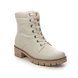 Jana Biker Boots - Ivory - 25263/43411 JENN DONO LACE