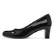 Jana Court Shoes - Black patent - 22472/41018 KALLADAEN WIDE