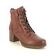 Jana Ankle Boots - Cognac tan - 25163/43305 LAVI LACE ZIP