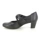 Jana Court Shoes - Black - 24465/43001 MESSI WIDE