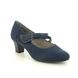 Jana Court Shoes - Navy - 24464/42805 MESSI WIDE