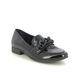 Jana Loafers - Black patent - 24260/41018 NEWAN  WIDE