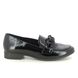 Jana Loafers - Black patent - 24260/41018 NEWAN  WIDE