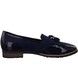 Jana Loafers - Navy Patent Suede - 74260/41805 TASSLE WIDE