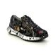 Laura Vita Trainers - Black floral - SL1826/11E BURTON 11