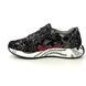 Laura Vita Trainers - Black floral - SL1826/11E BURTON 11