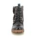 Laura Vita Lace Up Boots - Black floral - S0A0053/47B COCRAILO 47