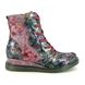 Laura Vita Lace Up Boots - Red floral - SL265B/38 ERCNAULTO 38