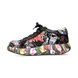 Laura Vita Trainers - Black floral - SO26803/4G NIKITO 44