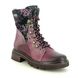 Laura Vita Biker Boots - Purple multi - SL51584D/16 KOULEO 16