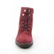 Legero Lace Up Boots - Red suede - 2000870/5100 SOANA LACE GTX