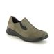 Legero Comfort Slip On Shoes - Khaki Suede - 2009568/7500 SOFT SHOE GTX