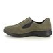 Legero Comfort Slip On Shoes - Khaki Suede - 2009568/7500 SOFT SHOE GTX