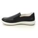 Legero Comfort Slip On Shoes - Black leather - 2000215/0100 TANARO 5 SLIP